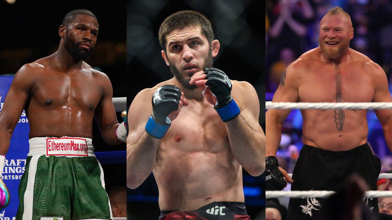 Islam Makhachev Brock Lesnar Floyd Mayweather