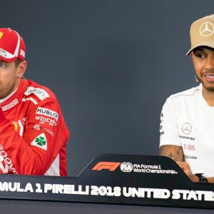 Lewis Hamilton discusses how Sebastian Vettel's retirement does not influence his own F1 future talks