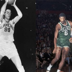 George Mikan, Whose No. 99 Jersey Is Finally Being Retired, Once Coerced Bill Russell To Join The Lakers