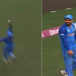 Kohli catch today: Indian batter Virat Kohli took a stunning one-handed catch in the warm-up game against Australia in Brisbane.