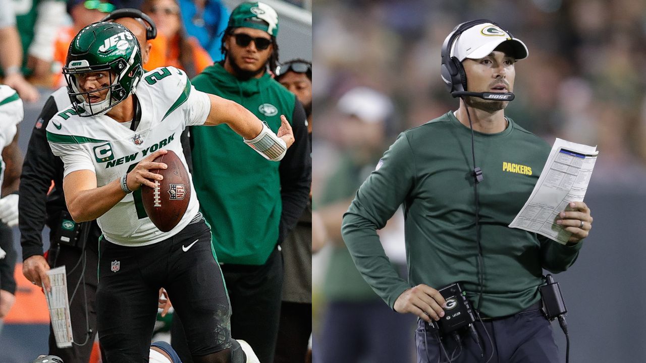 Zach Wilson and Matt LaFleur