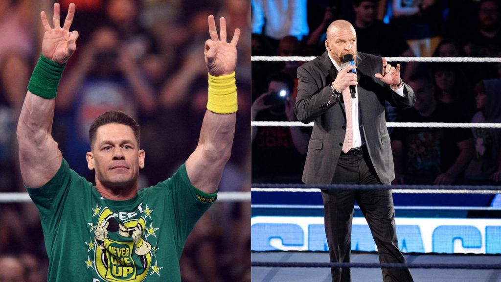 Triple H John Cena