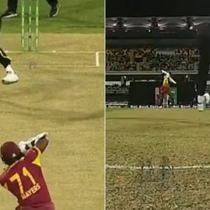 "What a catch by Mitchell Starc": Mitchell Starc grabs blinder to dismiss Kyle Mayers in Brisbane T20I