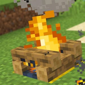 How to Make a Campfire in Minecraft