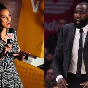 Malika Andrews Labeled "Unprofessional" for Laughing at Kendrick Perkins' Tirade on Ben Simmons 