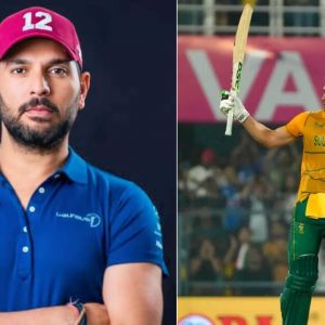 David Miller scored a brilliant century in the Guwahati T20I against India and Yuvraj Singh appreciated his performance.