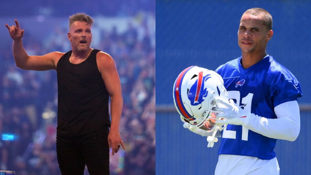 Pat McAfee Promises $1 Million Donation if Jordan Poyer Breaks Trevon Diggs' Single-Season Interception Record