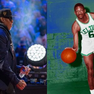 "Dennis Rodman is adequate, to compare him with Wilt and me is error": Bill Russell downplayed Bulls legend's historic rebounding run in 1990s