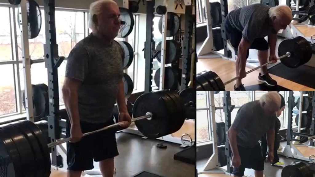Ric Flair deadlift