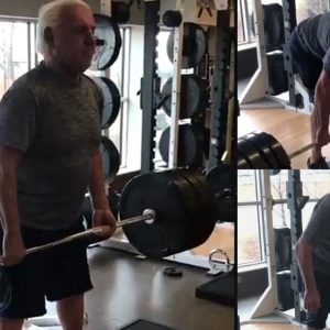 Ric Flair deadlift