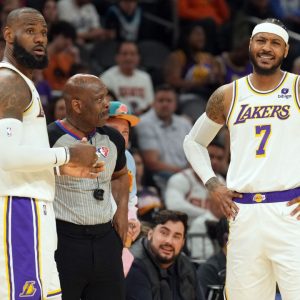 "LeBron James saved my life!": Carmelo Anthony Almost Died Until Lakers Superstar Turned Into "MacGyver"