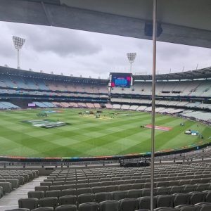 Melbourne Cricket Ground weather report today: The SportsRush brings you the weather forecast of Melbourne for ICC T20 World Cup matches.