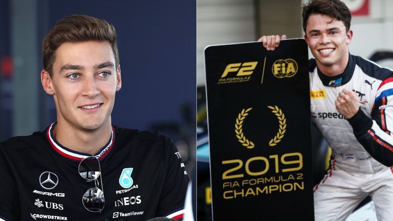 "Nyck De Vries was the man to beat" - George Russell thrilled to welcome 27-year-old Karting rival in F1