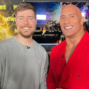 The Rock MrBeast