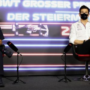 "Almost had to squeeze out a tear" - Toto Wolff snaps back at Red Bull boss' 'kids being bullied' statement