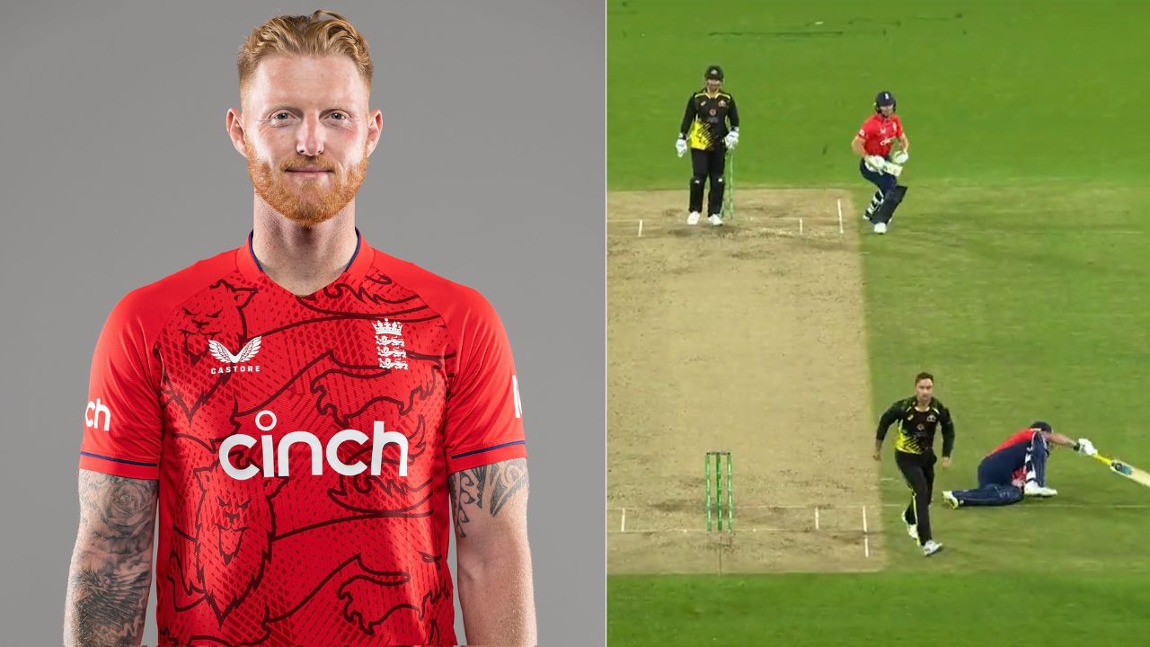 Ben Stokes was involved in a hilarious incident during the 3rd T20I between Australia and England at the Manuka Oval in Canberra.