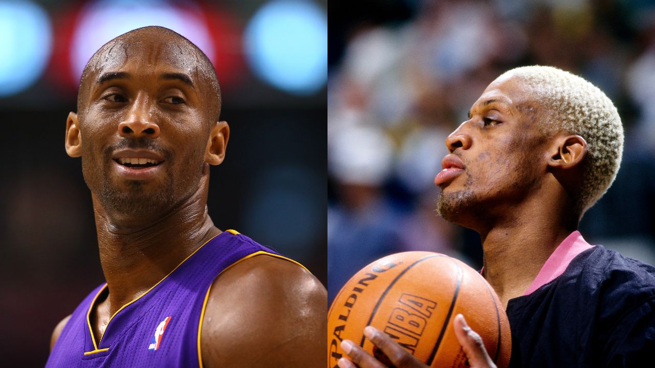 Dennis Rodman, While Admitting to Love Kobe Bryant, Rejected Replacing Jerry West With Him As The NBA Logo