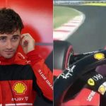 When Charles Leclerc drove flat-out through 130R at 300Km/H with just One hand