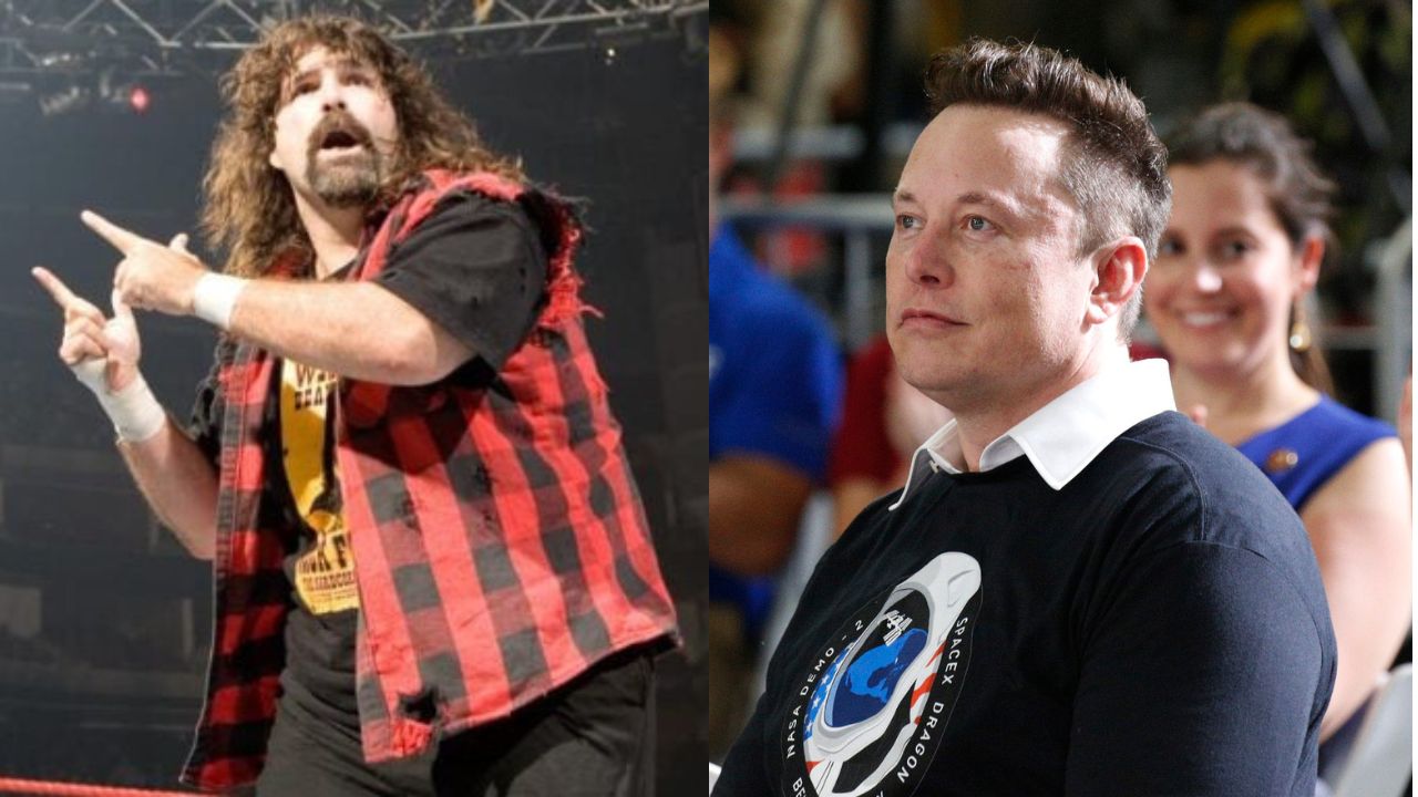 Mick Foley Elon Musk