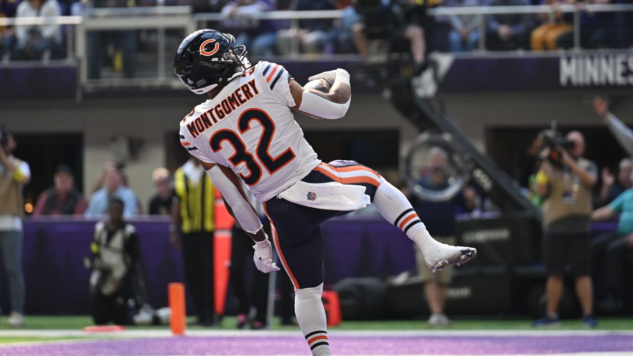 Will David Montgomery play tonight vs Commanders? Injury report for Bears star running back