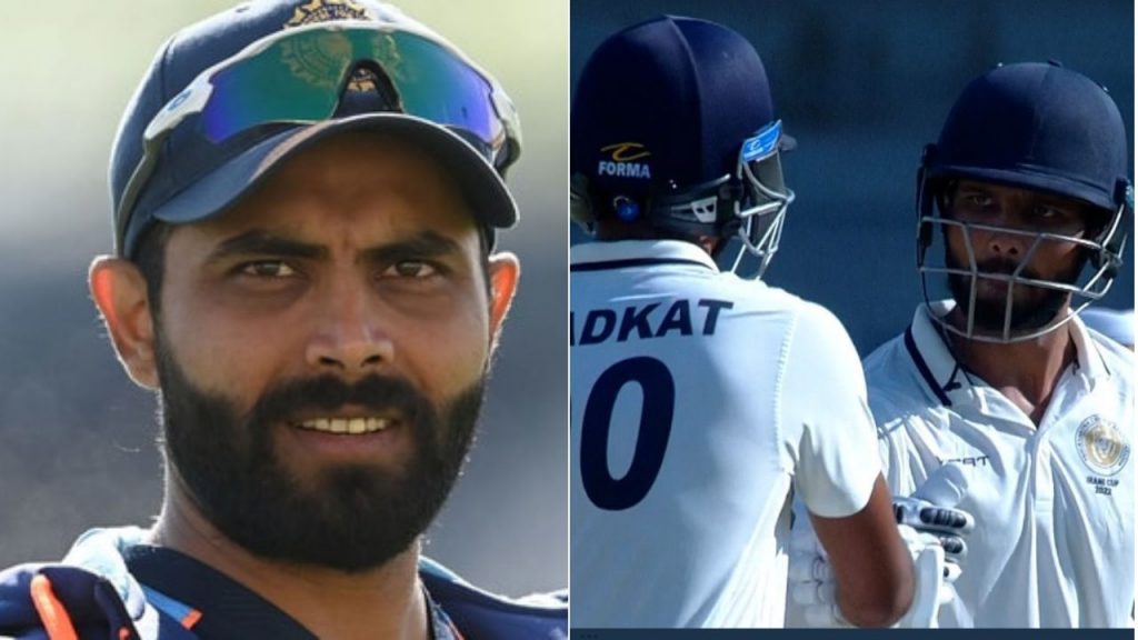 "Hahaha very much similar": Ravindra Jadeja acknowledges Jaydev Unadkat hilariously comparing him with lookalike Prerak Mankad during Irani trophy 2022