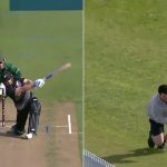 "Well taken in the outer as well": Glenn Phillips six off Shakib Al Hasan caught brilliantly by fan on grass bank at the Hagley Oval