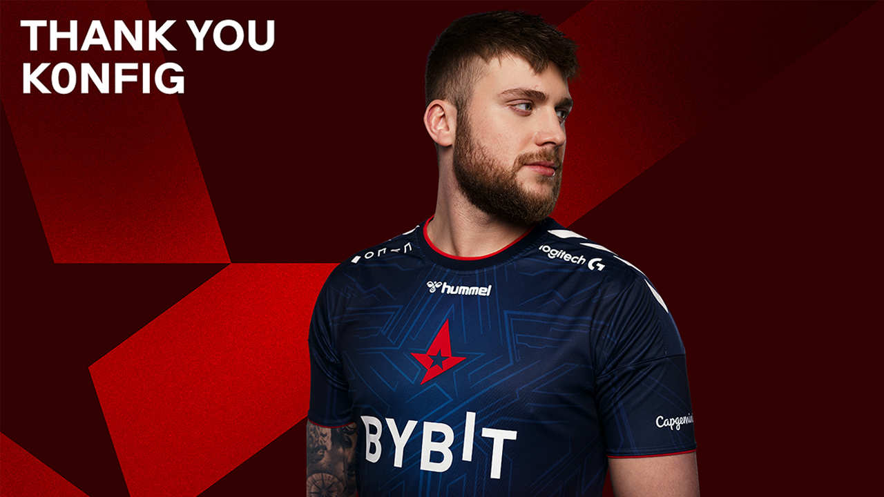 "These last weeks have been the hardest time of my life" - k0nfig leaves Astralis CS:GO roster
