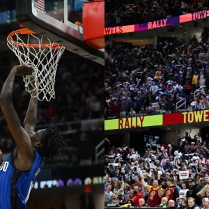 NBA Twitter Cries Murder as 6ft 9' Jarrett Allen Buries 7ft 2' Bol Bol at the Rim in a Mesmerizing Poster
