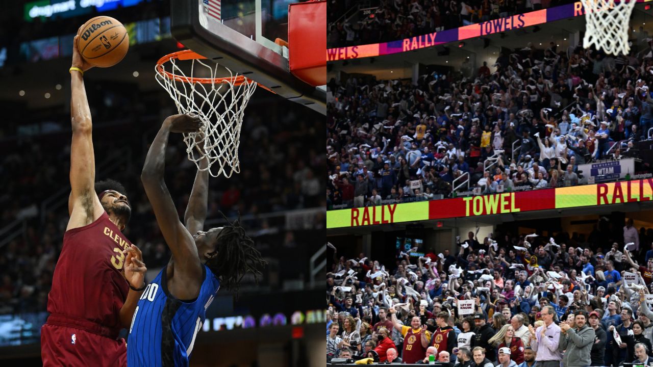 NBA Twitter Cries Murder as 6ft 9' Jarrett Allen Buries 7ft 2' Bol Bol at the Rim in a Mesmerizing Poster