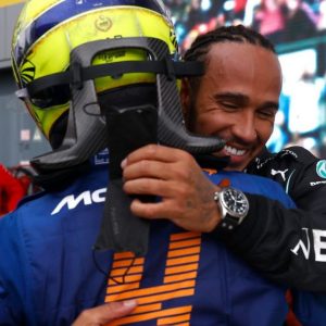 Lando Norris claims he would beat 103 GP winner Lewis Hamilton as teammates
