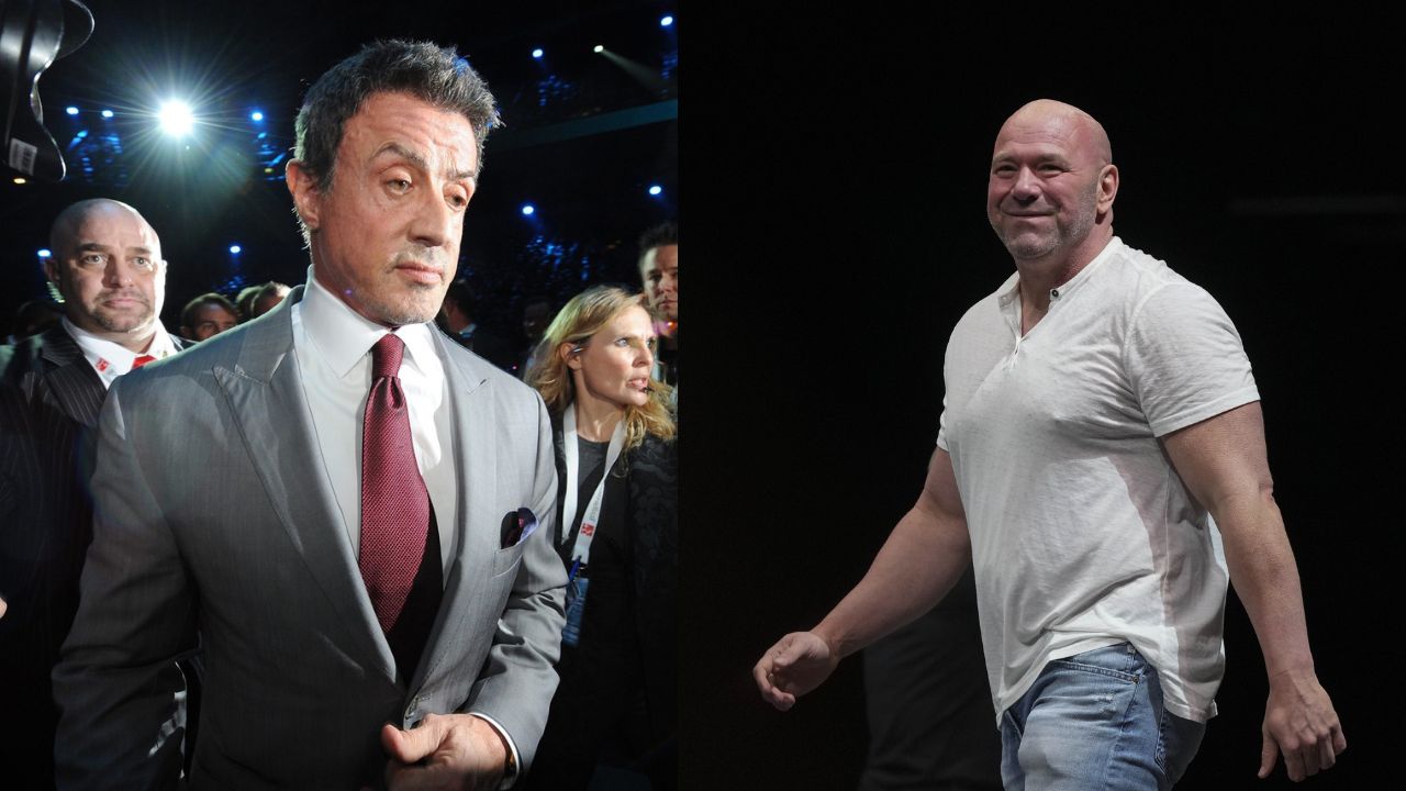 Dana White Sylvester Stallone