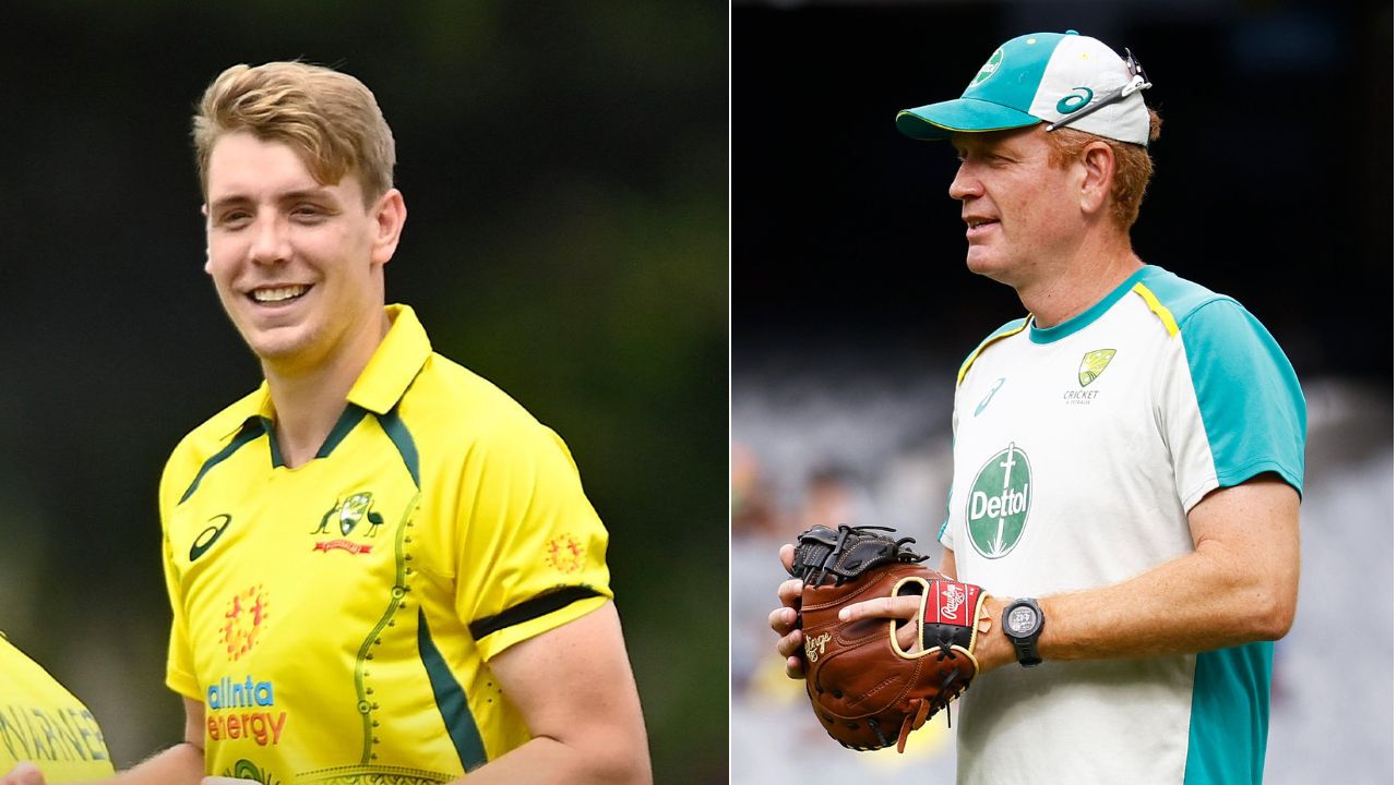 Australian coach Andrew McDonald has confirmed that they are talking about Cameron Green as potential Josh Inglis' replacement.