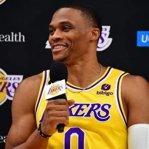 WATCH: Russell Westbrook Makes a Grown Man Go Back From “You Suck A*#” to "C'mon Baby, We Need You" in No Time