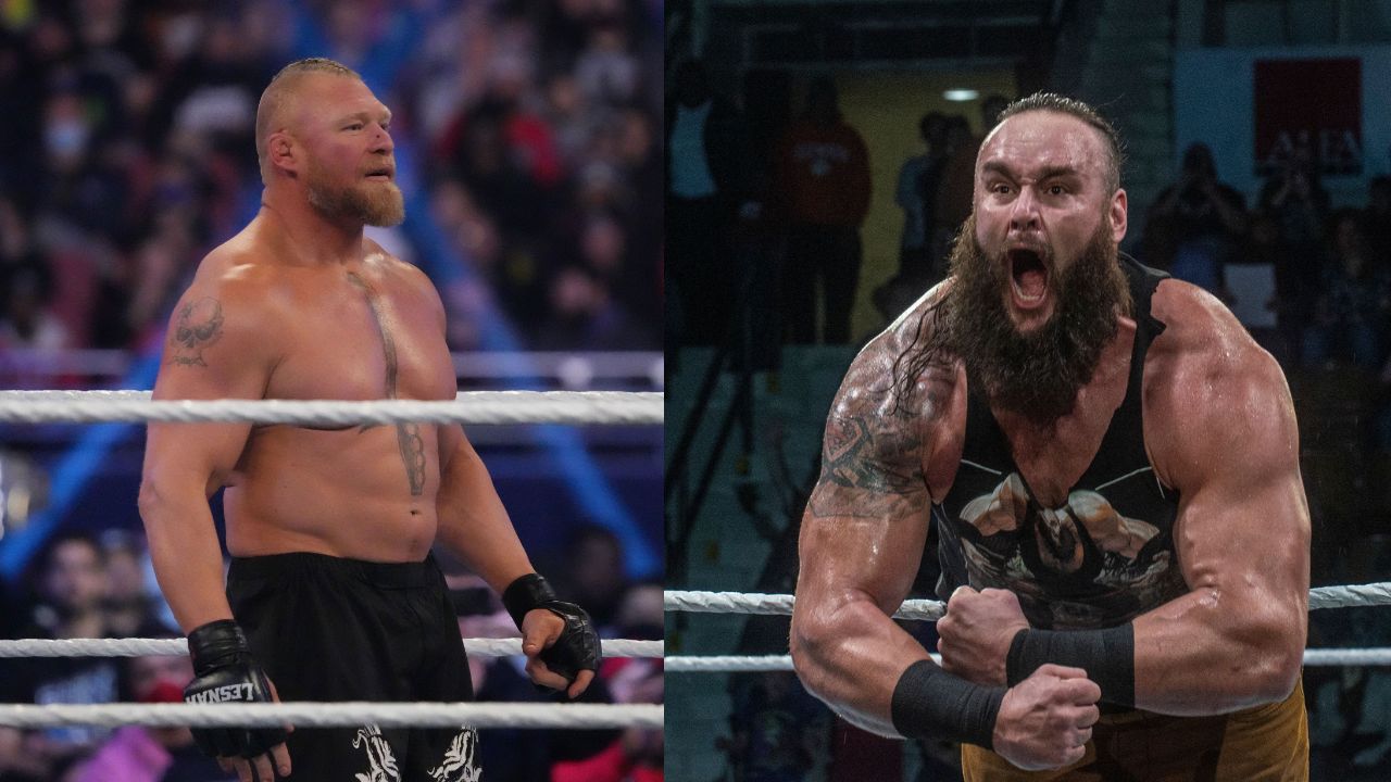 Braun Strowman Brock Lesnar