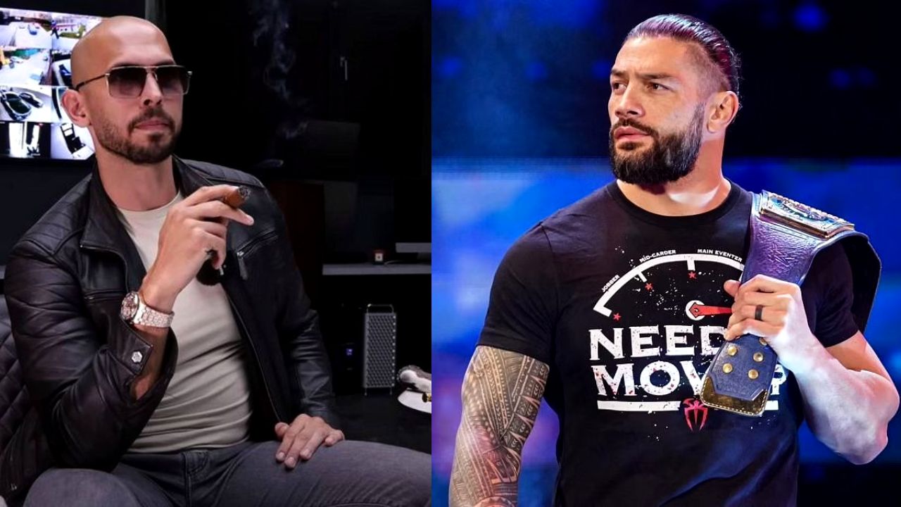 Roman Reigns and Andrew Tate