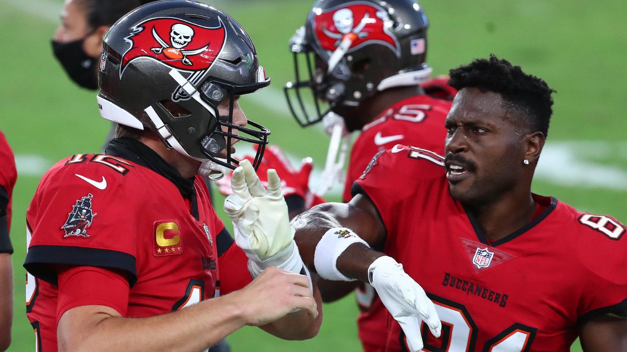 Tom Brady and Antonio Brown