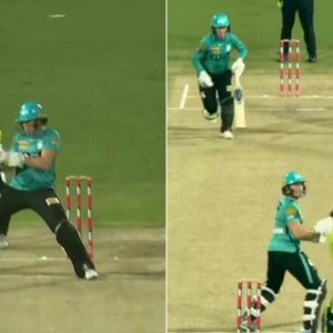 "It's a freakish dismissal": Amy Jones grabs simple catch at point after ball lobs off wicket-keeper Tahlia Wilson's shoulder in a bizarre dismissal