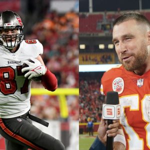 Travis Kelce vs Rob Gronkowski GOAT Tight End Debate Sets Twitter On Fire