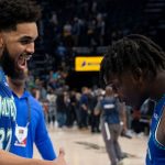 7-foot Karl-Anthony Towns Shockingly Weighs Lower Than 6'4" Anthony Edwards