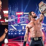 Daniel Cormier and Seth Rollins