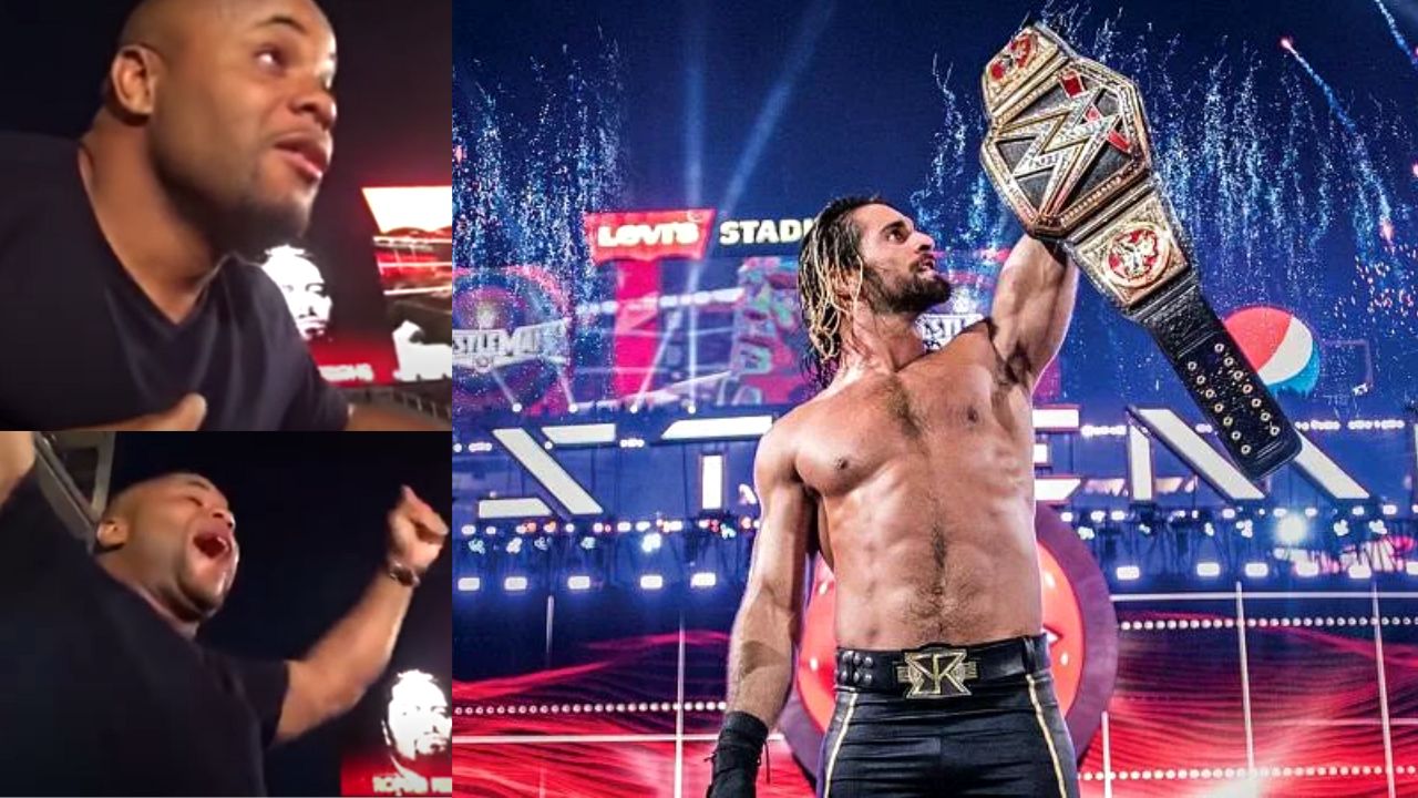 Daniel Cormier and Seth Rollins