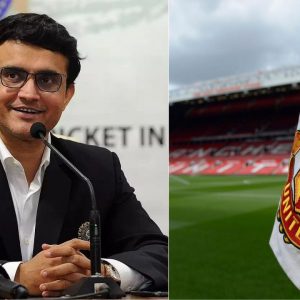 Sourav Ganguly once drove three hours on a chilly morning in England to watch Manchester United play at the Old Trafford.