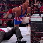 Kurt Angle and Mae Young