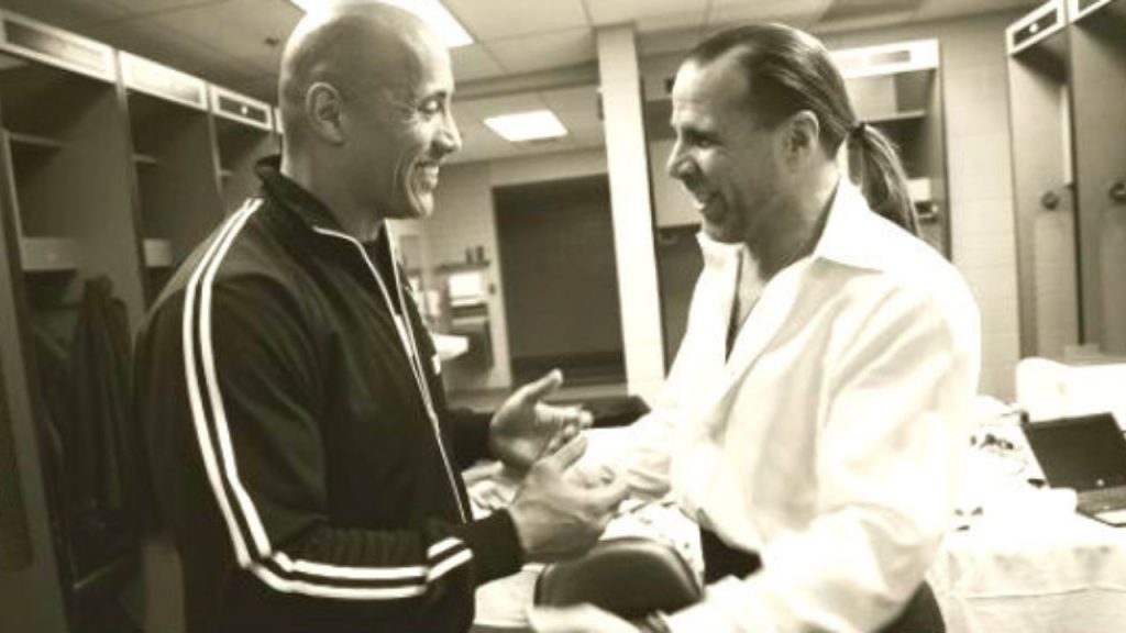 The Rock Shawn Michaels