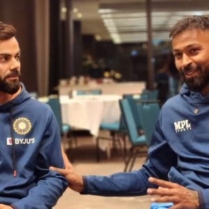 Hardik Pandya has applauded Virat Kohli for his efforts in the ICC T20 World Cup 2022 match against Pakistan at the MCG.