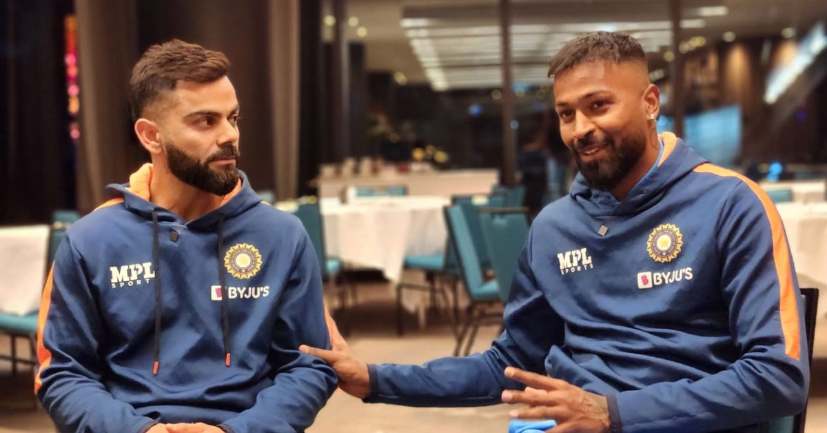 Hardik Pandya has applauded Virat Kohli for his efforts in the ICC T20 World Cup 2022 match against Pakistan at the MCG.