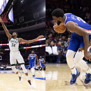“An NBA Champ and 2x MVP Giannis Antetokounmpo Still Cares to Play Defense”: NBA Twitter Destroys Joel Embiid for Not Giving His All as Sixers chase Bucks at Home
