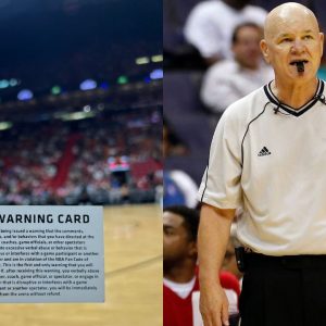 What Is An NBA Warning Card? Why Are NBA Fans Being Flagged By Officals?