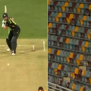 Australian batter Tim David was in smashing form in the 2nd T20I against West Indies at the Gabba stadium in Brisbane.