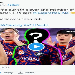 Paper Rex Valorant Acquire a Sixth Member on their Roster